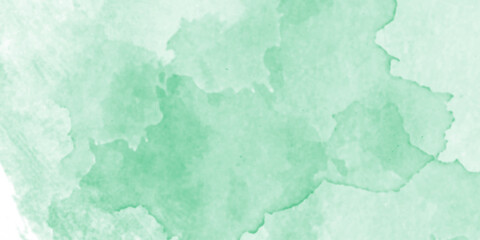 Fototapeta premium abstract green watercolor background for design, artistic backdrop for creative projects, perfect for cheerful spring themes, vector illustration with soft edges and white space flat design.