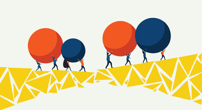 Strategic team collaboration driving large-scale digital transformation and enterprise data migration across complex organizational infrastructures
