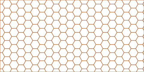 Vintage geometric vector seamless pattern featuring a honeycomb hexagon net texture for retro textile design and wallpaper backdrops © MasterCrafted