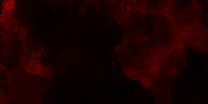 abstract Scarlet crimson red or black watercolor splash texture background, red smoke or powder explosion on a dark background, abstract red texture with layered patterns creating depth and warmth.