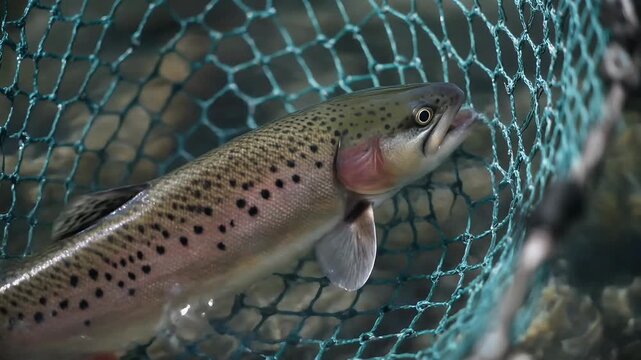 A shimmering presence within a woven embrace