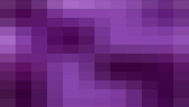 Abstract purple background with horizontal lines and pixelated block pattern