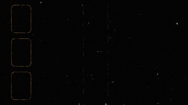 Retro 16mm film stock texture Dirt grain and scratches