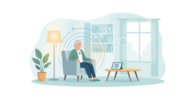 smart home monitoring for elderly iot health tracking assisted living wireless sensor system