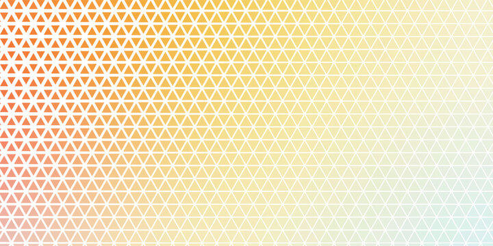 A vibrant abstract background featuring a geometric pattern of repeating white triangles arranged in a seamless grid