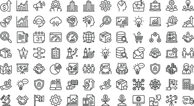 Collection of ancient egyptian hieroglyphs and symbols