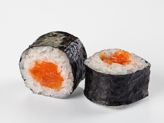 Japanese classic roll maki with salmon © Andrei Starostin