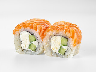 Philadelphia roll with salmon and cucumber © Andrei Starostin