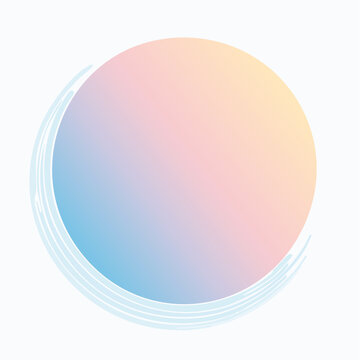 Abstrakter Pastell Farbverlauf Hintergrund weich und modern