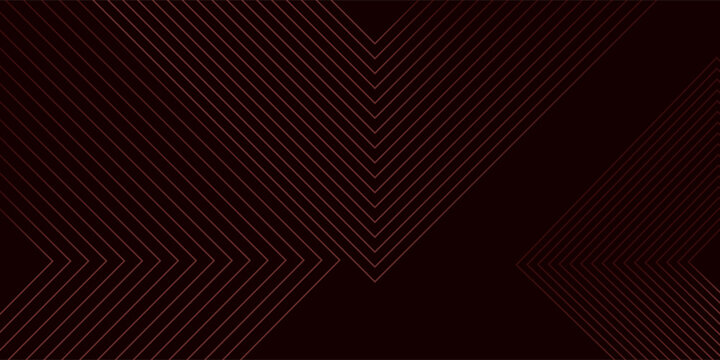 Abstract red neon arrow light glow background. Futuristic cyber laser line motion banner for casino. Dynamic techno perspective beam 3d graphic design. Cool party power and energy boost led tunnel
