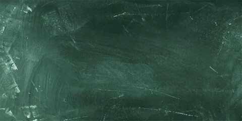 A blank dark vintage blackboard with a dirty grunge texture and chalk on the aged surface makes a perfect old wooden frame backdrop for a textured wallpaper design © MdShakibAhamed
