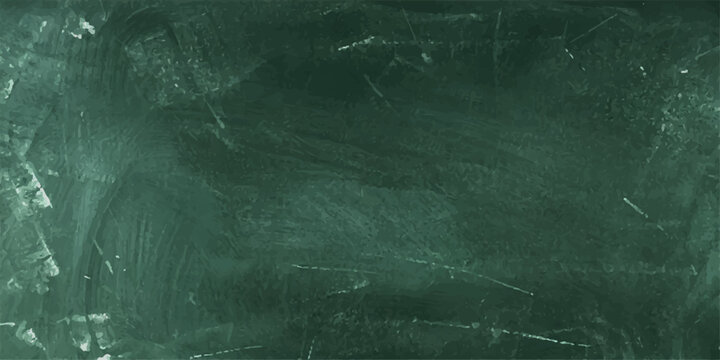 A blank dark vintage blackboard with a dirty grunge texture and chalk on the aged surface makes a perfect old wooden frame backdrop for a textured wallpaper design
