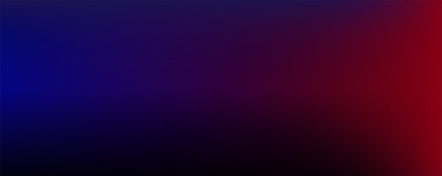 Abstract Blue and Red Gradient Background with Deep Purple and Navy Tones. Vector Illustration
