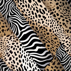 Obraz premium abstract animal skin pattern vector