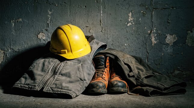 Celebrating fathers day construction worker's gear a tribute to hardworking dads