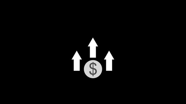 Vector Design Net Profit Margin Icon Style