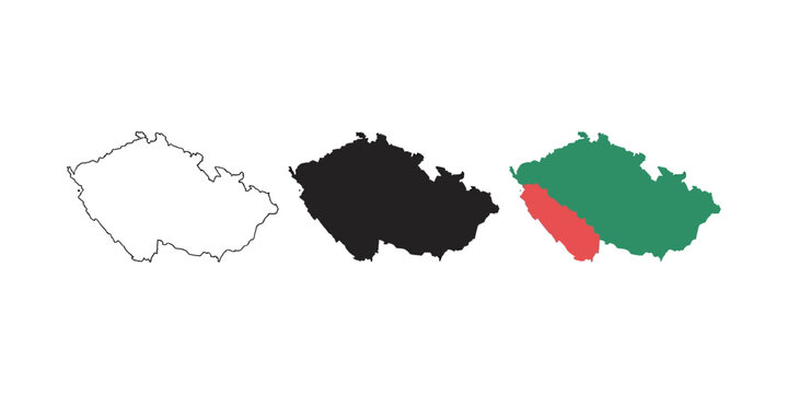 triple map layout of czech.