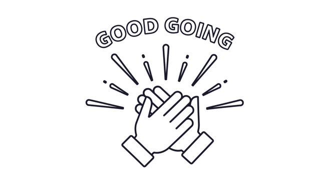 Handshake of Approval and Encouragement.