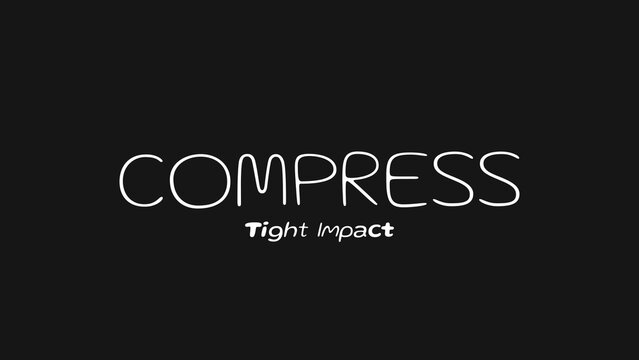 Compress Variable Font Animation