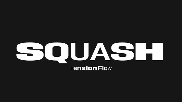 Squash Variable Font Animation
