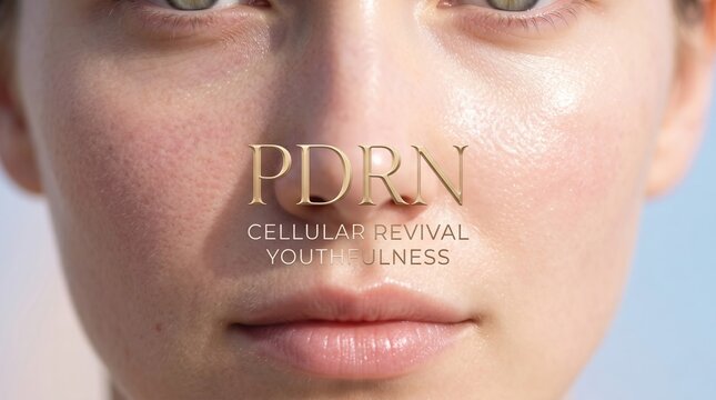 Revitalizing skincare routine with pdrn skincare urban spa product showcase modern setting close-up youthful glow