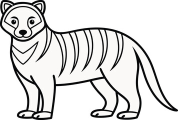 Fototapeta premium National Mammal Wildlife Symbol. Country Mammal Animal Symbol. National Animal Mammal Heritage. Wildlife National Mammal Identity. Mammal Symbol National Culture Animal. National Mammal Animal.
