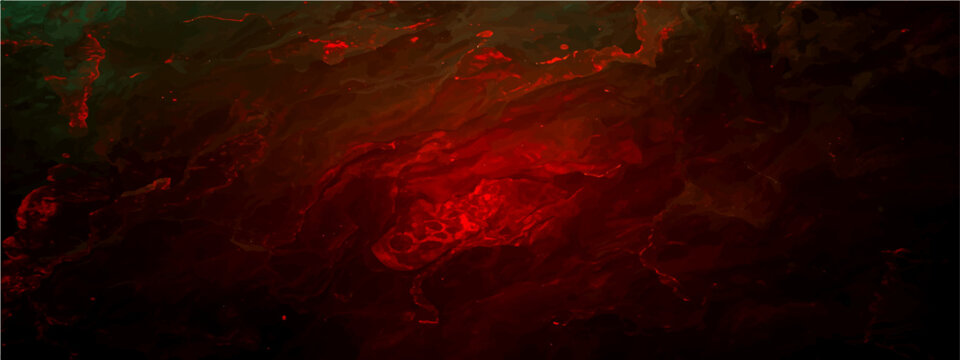 Vector Abstract art evoking intense emotion, dominated tones of crimson and black, conveying a powerful impression of both passion and mystery.