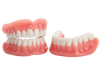 Obraz premium 3d model of upper and lower dental arches