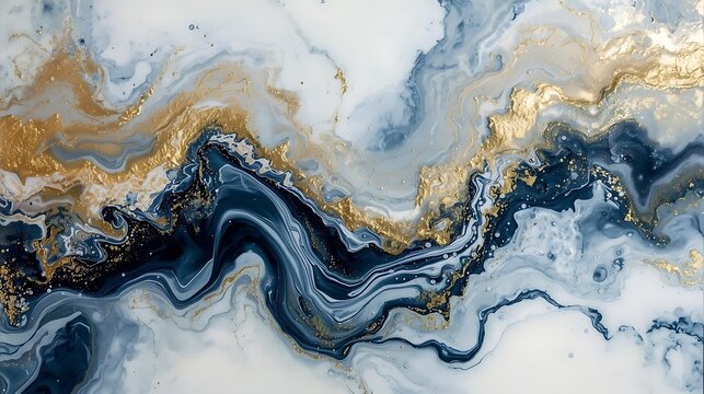 aerial view of golden autumn forest river winding through snowy landscape