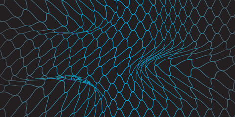 Mesh texture for fishing nets. Seamless pattern for sportswear or soccer goal, volleyball net, basketball hoop, hockey, athletics. Abstract net background © Yanto