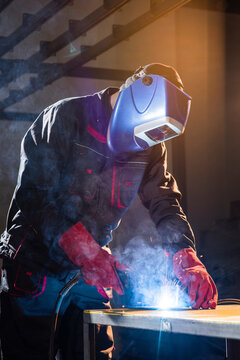 Creative sparks fly during evening welding session