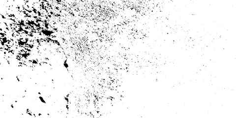 Obraz premium Distressed grain texture vector illustration dirt messy splash overlay and black and white Dust distress grungy effect paint. Vertical scratch rustic surface effect monochrome texture composed dust.