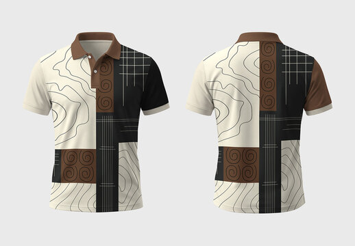 Modern Minimal Polo TShirt Design