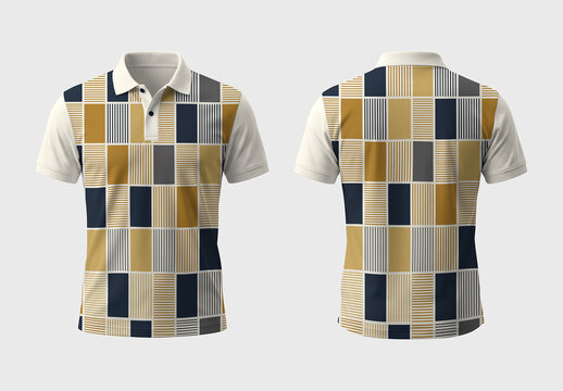 Minimal Polo T Shirt Design Layout