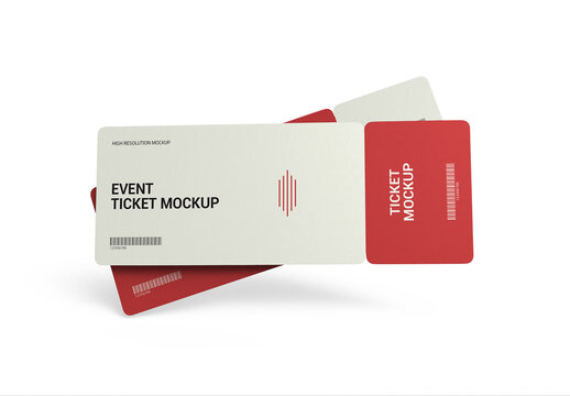 Event Ticket Mockup