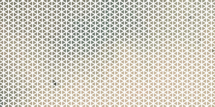 Abstract geometric pattern background with seamless white triangular grid overlay on soft neutral gradient tones.