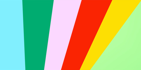 Obraz premium Abstract paper is colorful background,Creative design for pastel wallpaper. Abstract pastel colored paper texture minimalism background. Minimal geometric shapes and lines in pastel colours.
