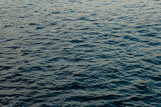 Detalhe das ondas do mar - Rio de Janeiro, Brasil