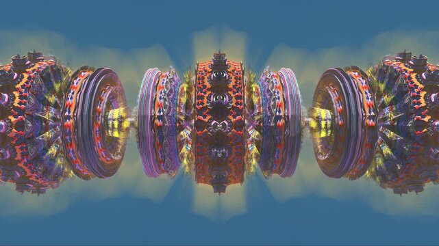 Mani Wheel 09 - Fractal Landscapes H.264 high quality loop	