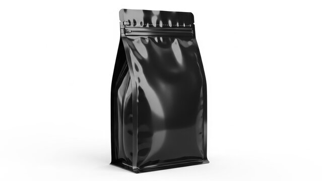 Black foil stand-up pouch