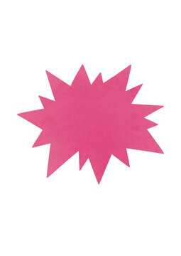 Burst star bubble explosion icon png