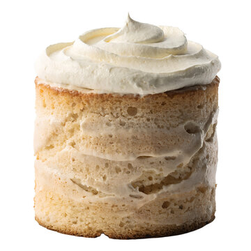 Tres leches cake isolated cutout png