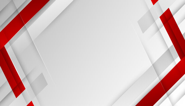 Abstract Grey Red Diagonal Frame Background Modern Corporate Minimal Design