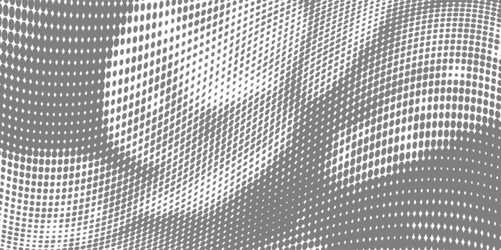 halftone on white background. Vector dots glitter or halftone glitter pattern texture Pop Art Style Background