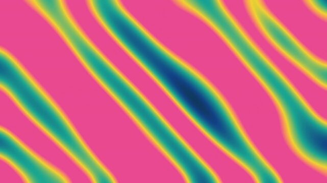Colorful liquid abstract background, in the style of 80's Kitsch.