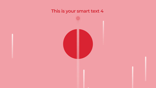 Elegant Promo Typography with Fluid Circle and Line Animation