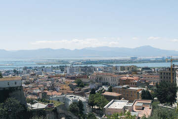 Fototapeta premium イタリアのサルデーニャ島カリアリの風景