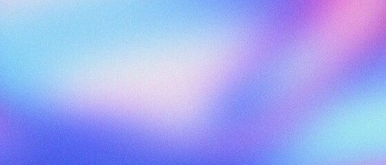 Holographic iridescent background with vibrant purple and blue gradients. Abstract ethereal texture with soft pastel light leaks. Dreamy colorful mesh surface for modern digital design projects.