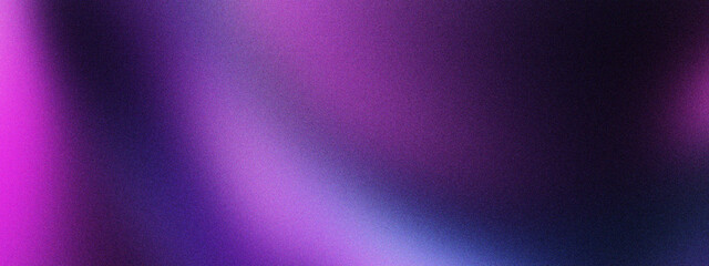 Abstract purple gradient background with soft blurred light, dark violet neon texture with smooth color transitions, elegant magenta and blue silk wave pattern for modern digital wallpaper. © VEXLO
