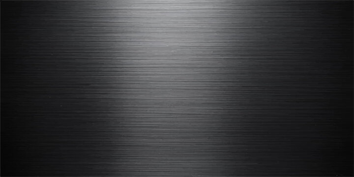 A polished stainless steel plate featuring a dark gray brushed metal texture creates a sleek industrial aluminum backdrop with a shiny metallic chrome surface pattern for a professional material wallp